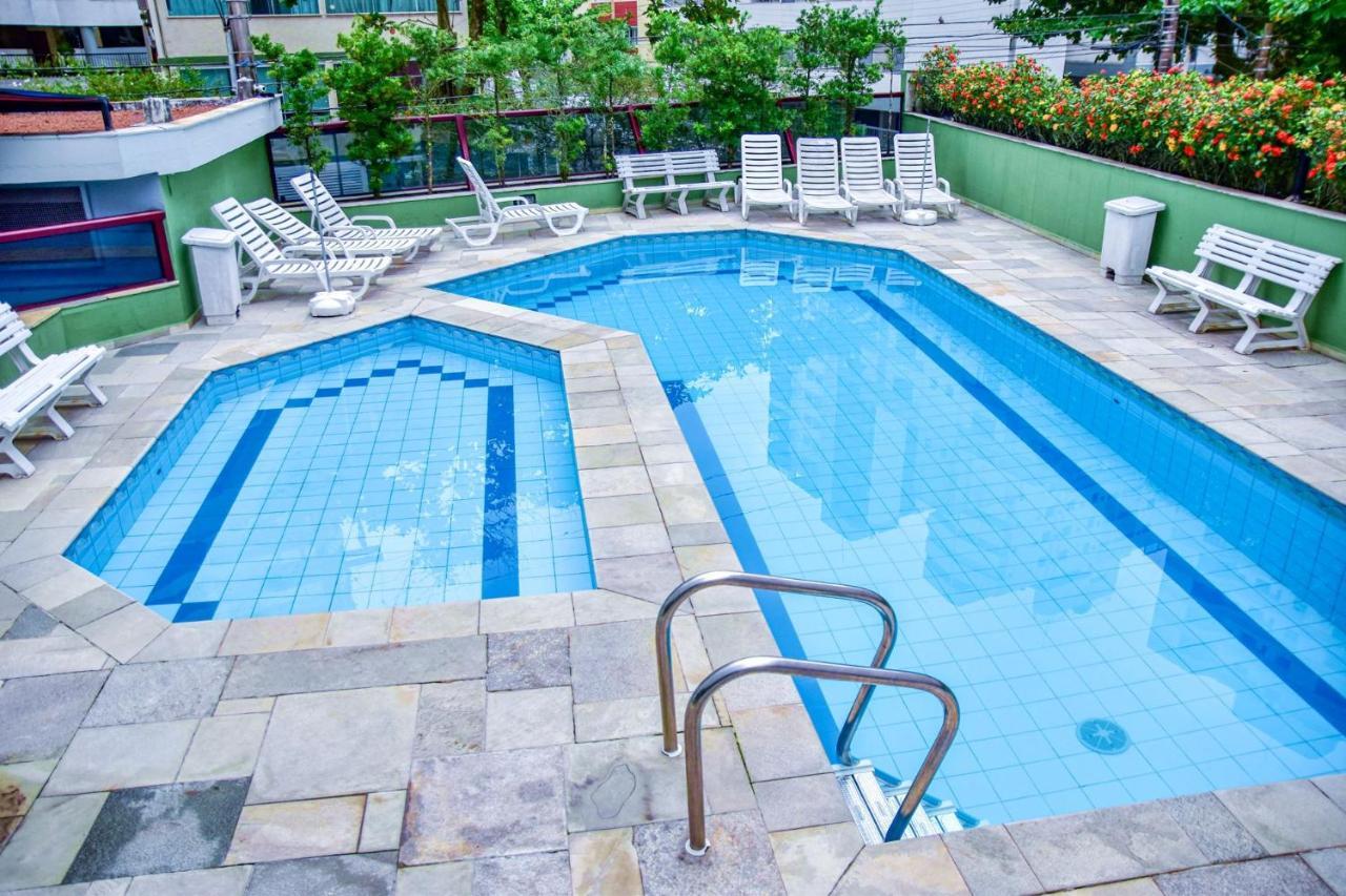 Apto C Piscina E Acesso Exclusivo A Praia, Guarujá Buitenkant foto