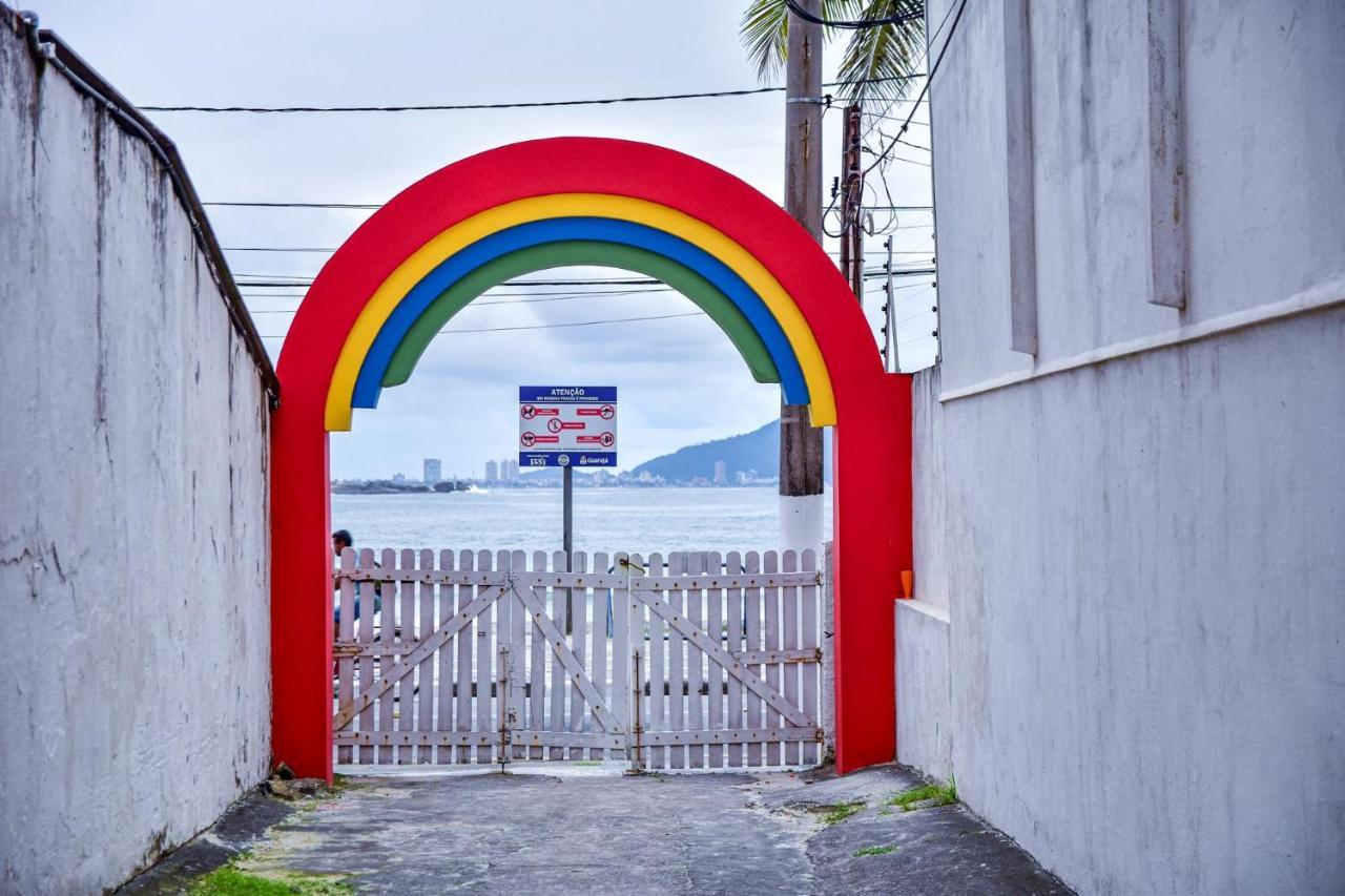 Apto C Piscina E Acesso Exclusivo A Praia, Guarujá Buitenkant foto